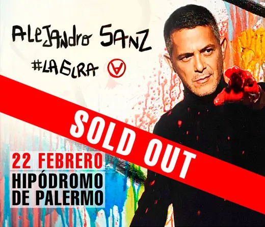 A menos de dos semanas de presentarse en Argentina, se agotaron las entradas para el show de Alejandro Sanz.